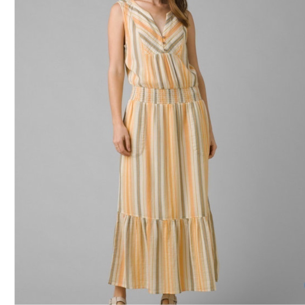 PRANA CALIFORNIA DREAMING Maxi DRESS size small new with tag